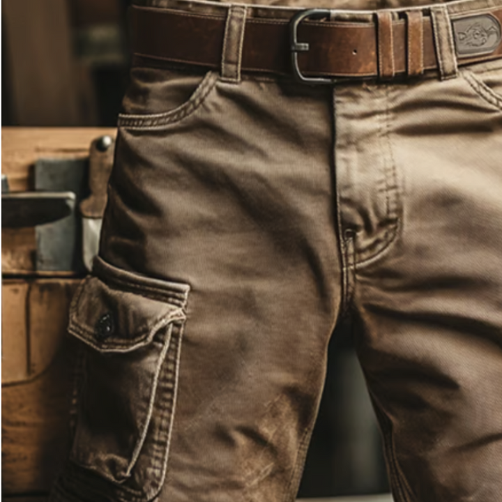 Hudson™|Cargo Shorts with 6 Pockets