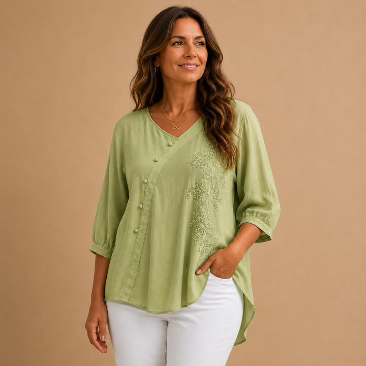 Loraine™ | Elegant breathable blouse