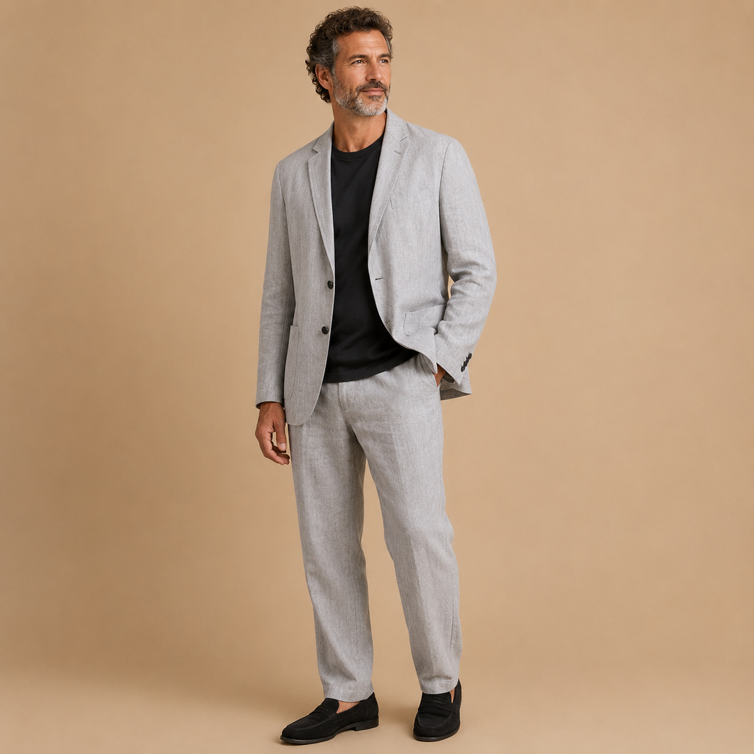 Sandro™ | Linen Two-Piece Set