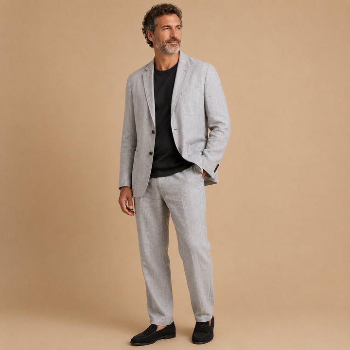 Sandro™ | Linen Two-Piece Set