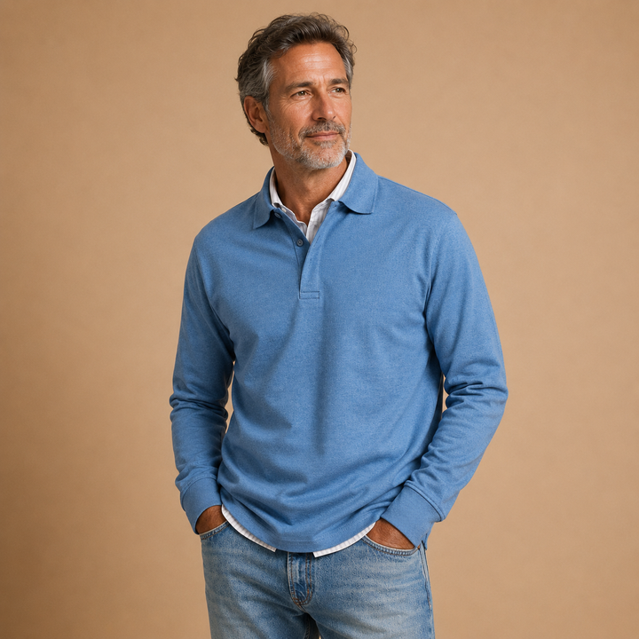 Wilson™ | Classic Long Sleeve Polo Shirt