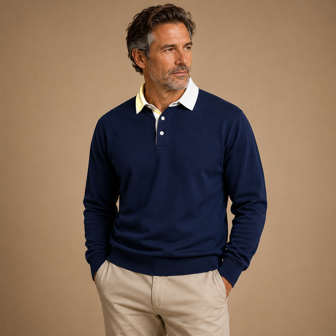 David™ | Polo Sweater