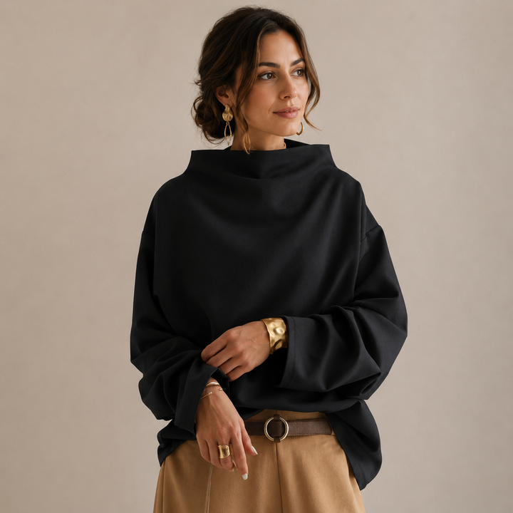 Mabel™|High Neck Sweater