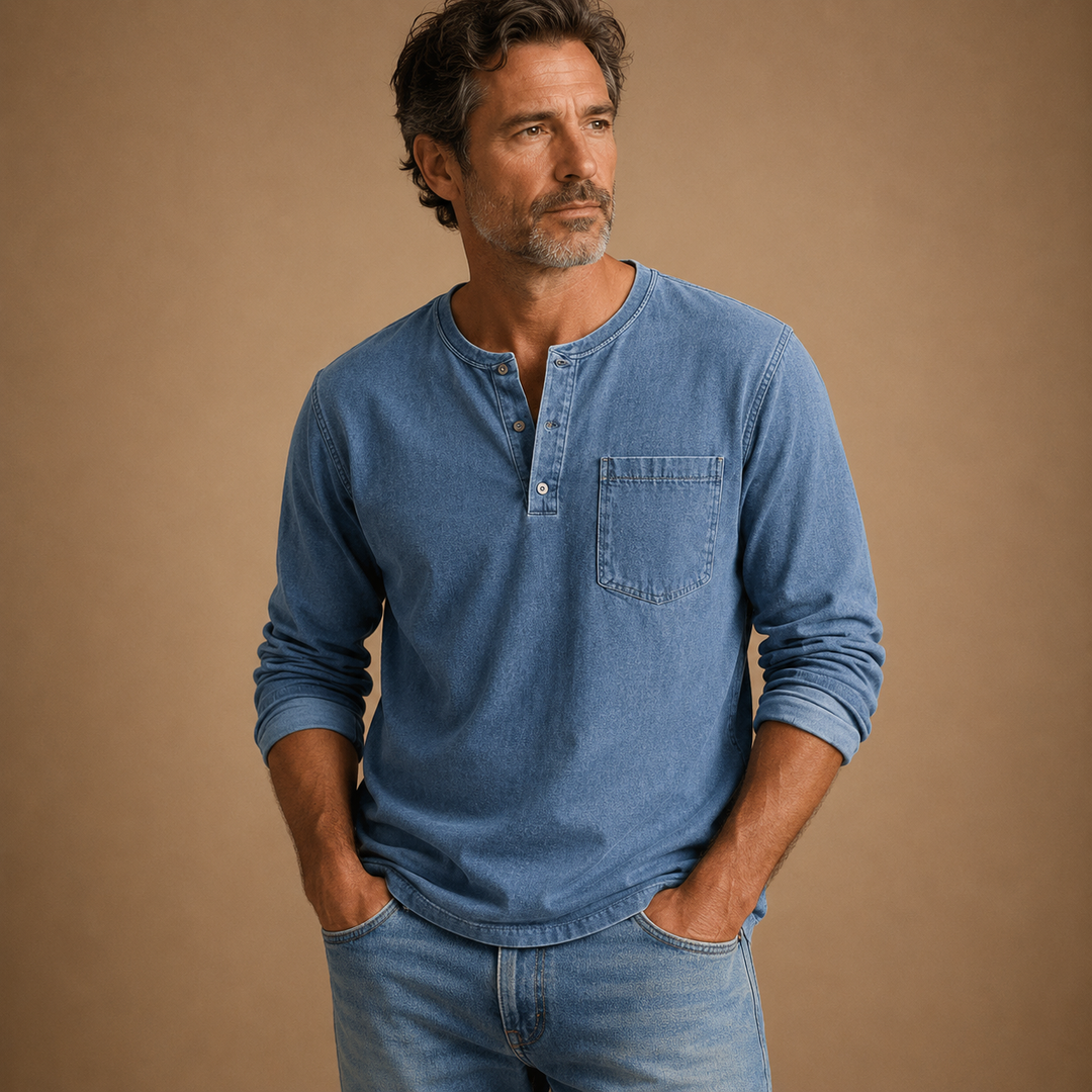 Lance™ | Vintage Long-Sleeve Shirt