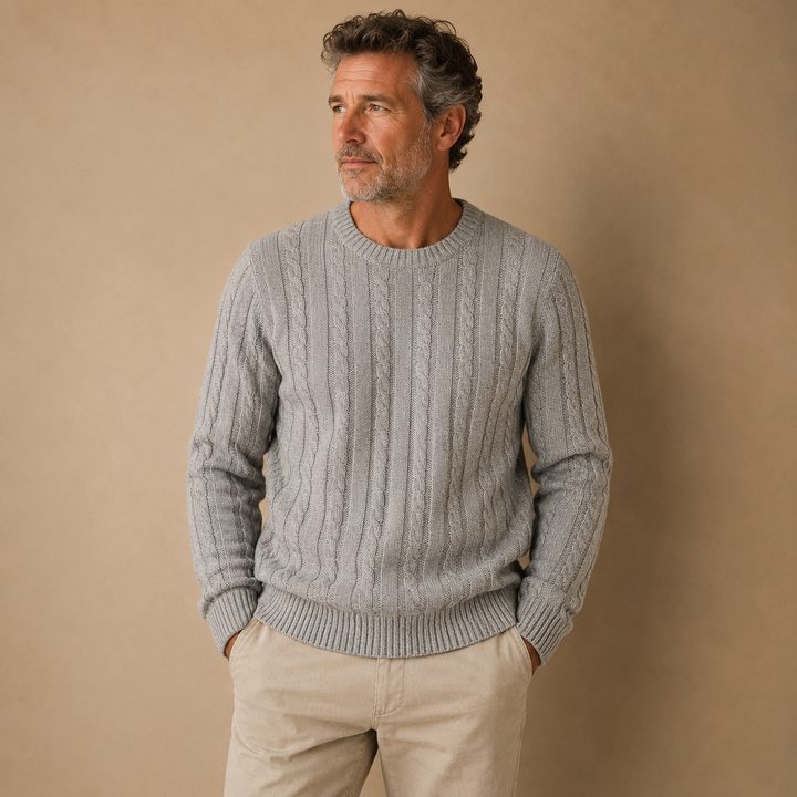 Jim™ | Cable-Knit Sweater