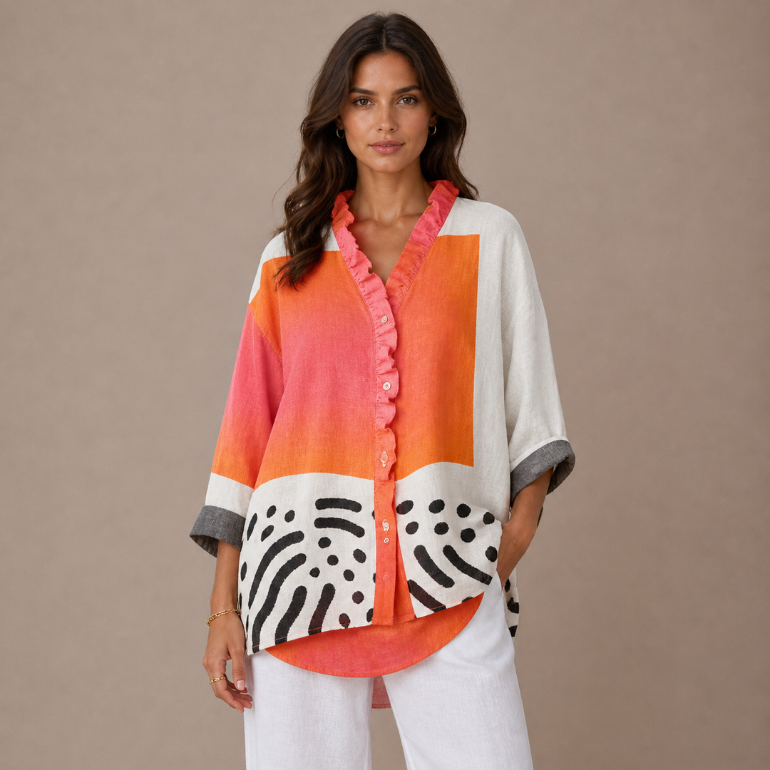 Lottie™|Linen Blouse