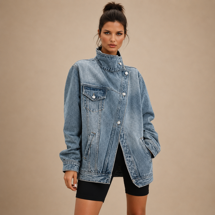 Stella™|Luxe Denim Jacket