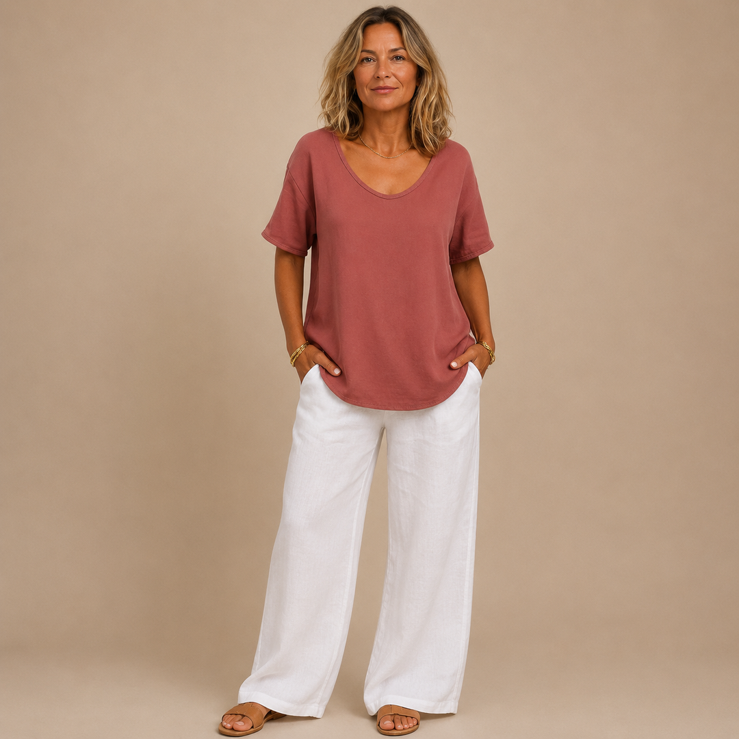 Macey™|Relaxed Fit Casual Spring Top