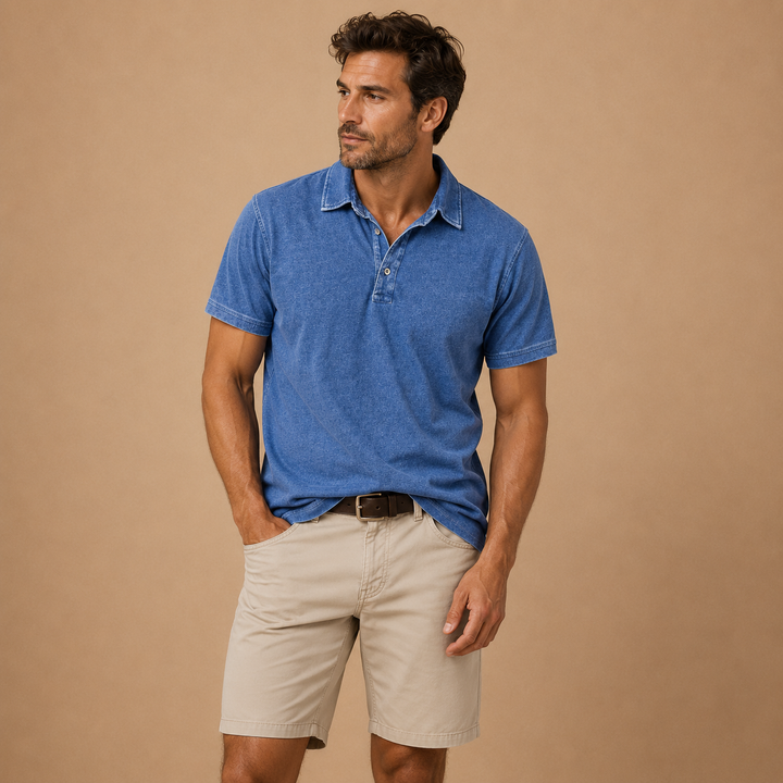Kai™|Polo Shirt With Collar