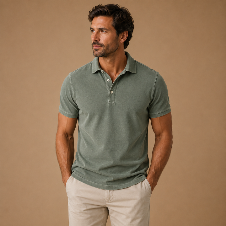 Connor™|Cotton Polo Shirt