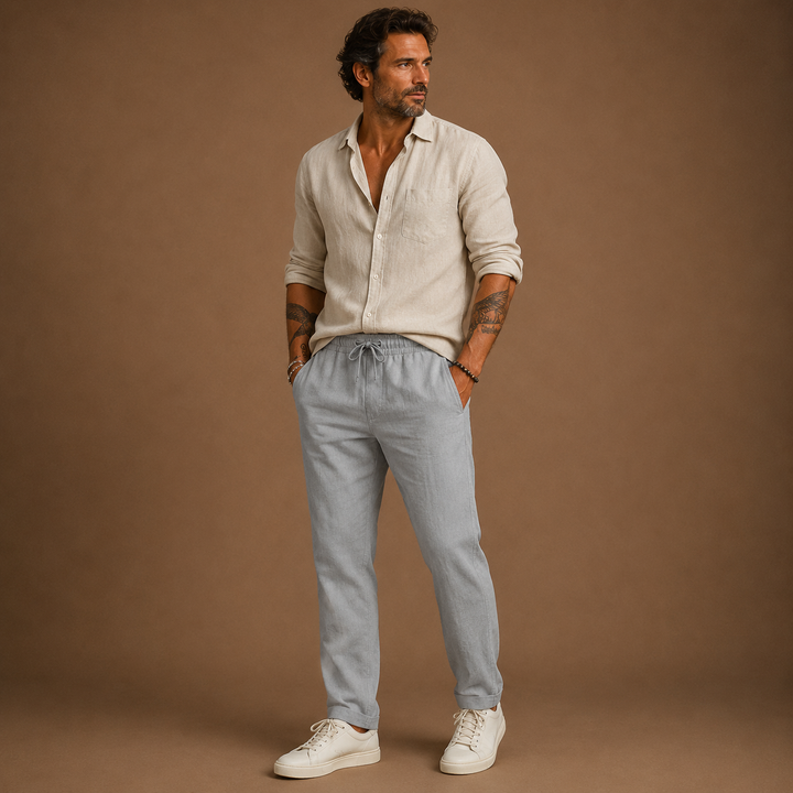 Levi™|Linen trousers for men