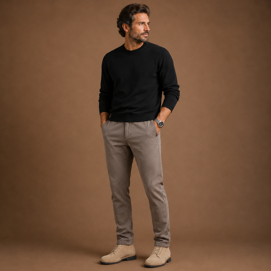 Lucas™|Precision stretch slim pants