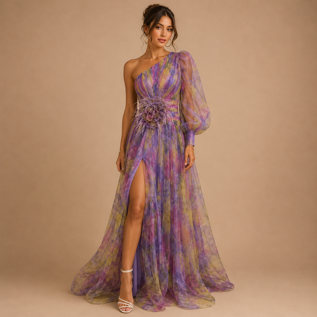 Rain™|Elegant Split Dress