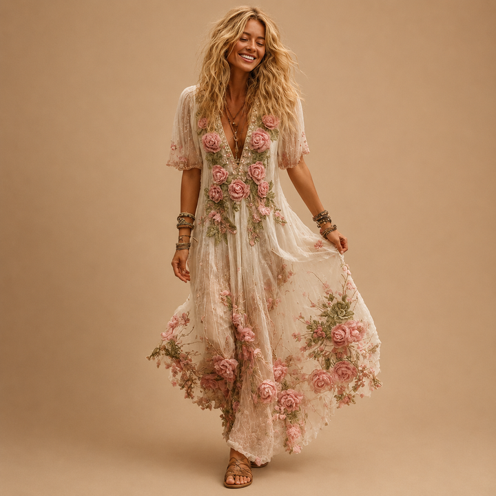 Hope™|Floral Maxi Dress