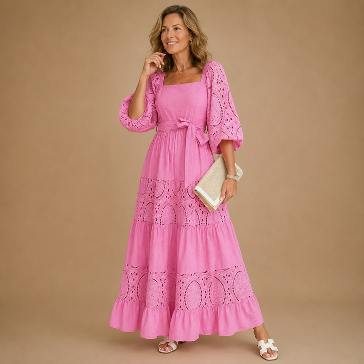 Emily™|Lace Midi Dress