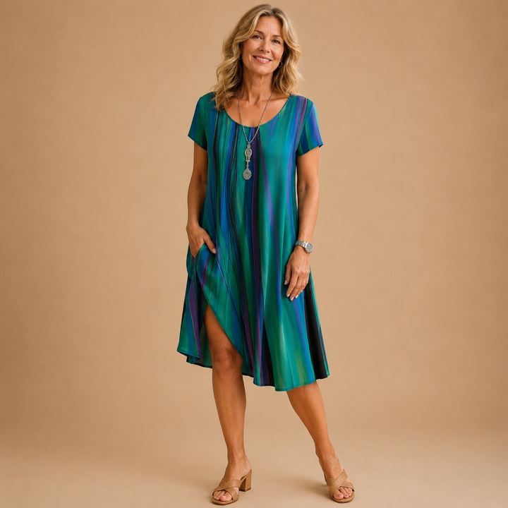 Maggie™|Stylish Flowing Casual Dress