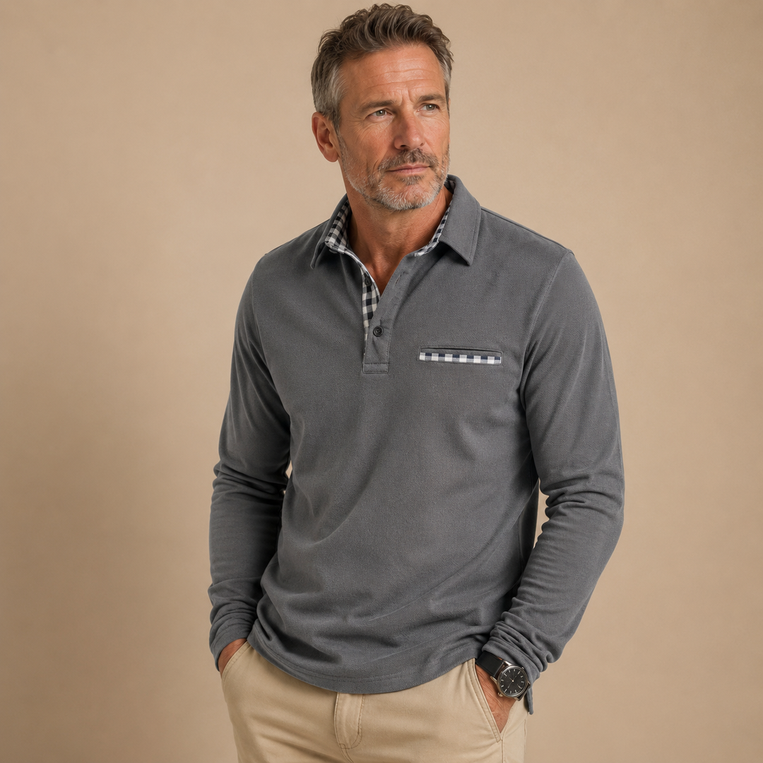 Oscar™ | Long Sleeve Polo Shirt
