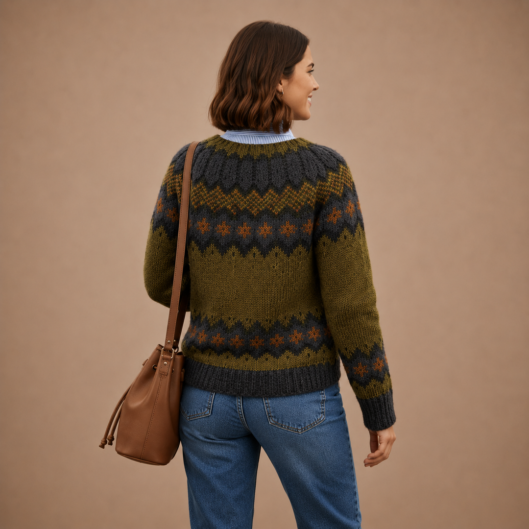 Jessica™ | Heritage Nordic Knit Jumper