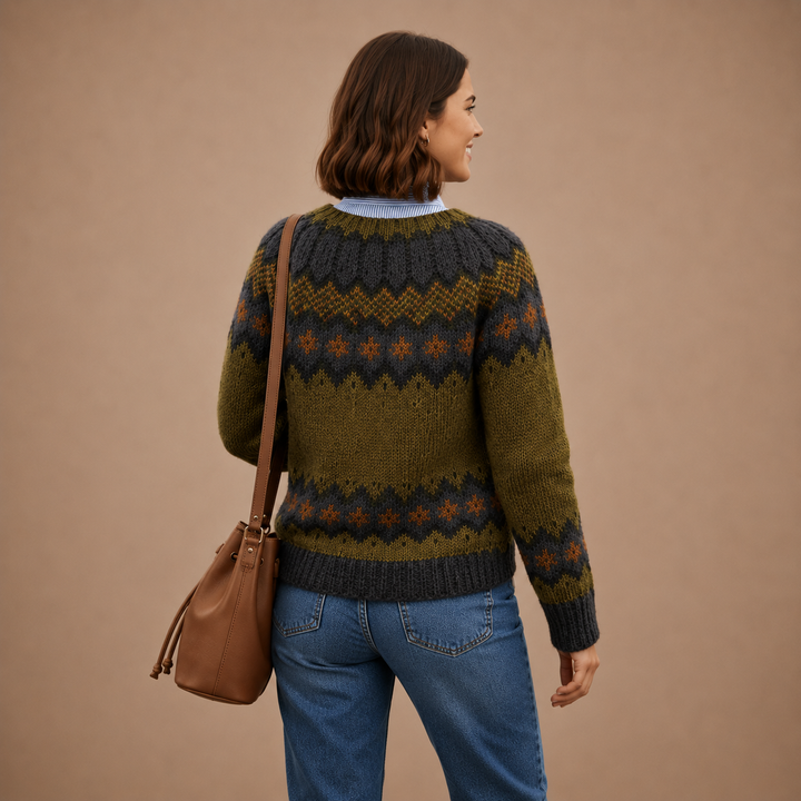 Jessica™ | Heritage Nordic Knit Jumper