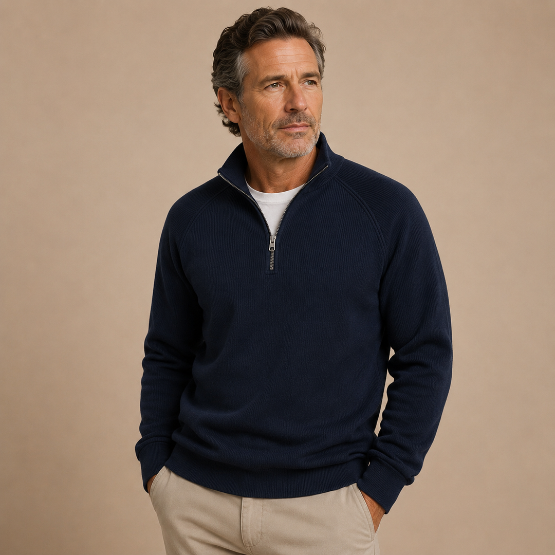 Lukas™ | Quarter Zip Sweater