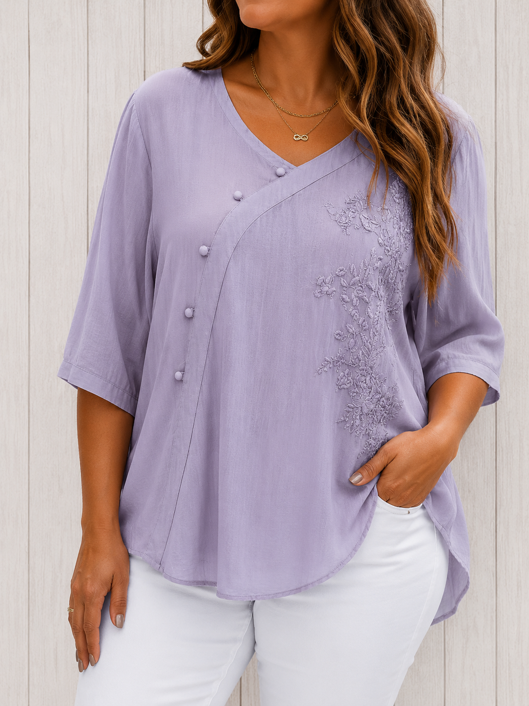 Loraine™ | Elegant breathable blouse