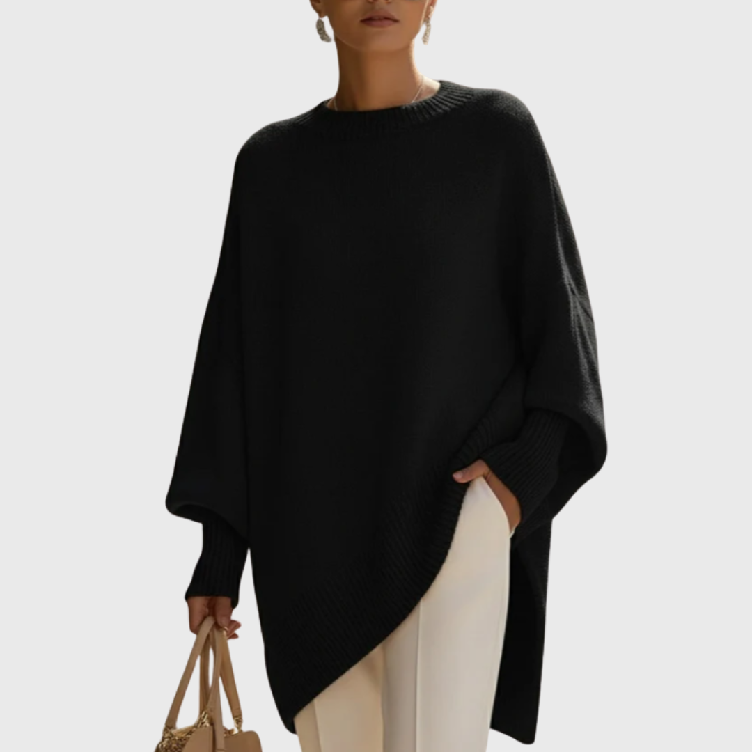 Livia™ | Oversize-Poncho-Pullover