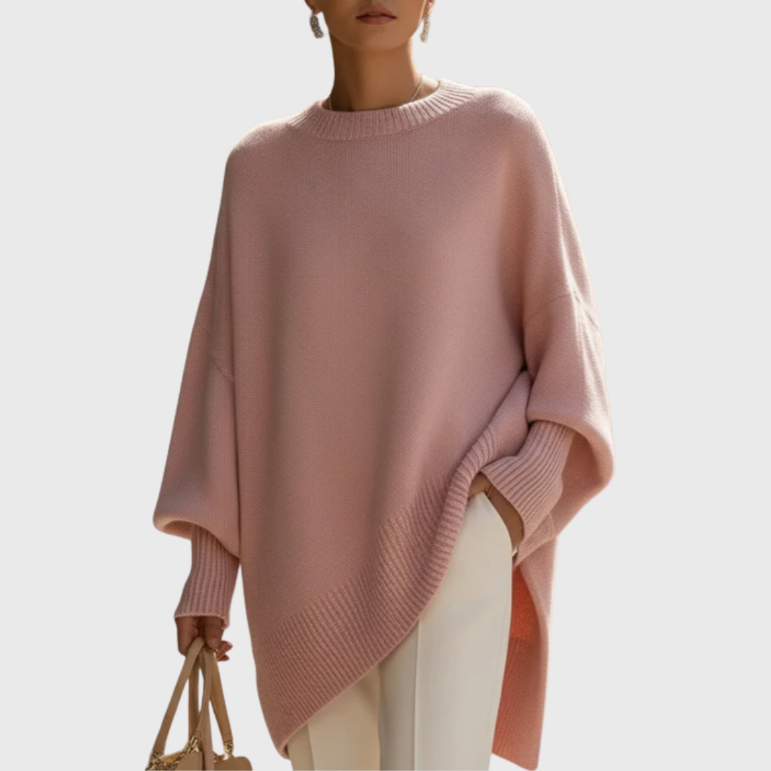 Livia™ | Oversize-Poncho-Pullover