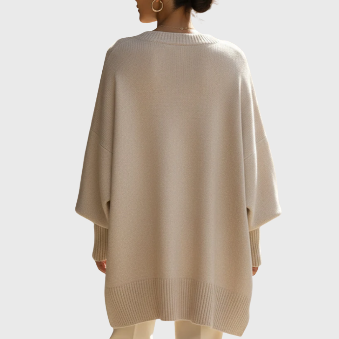 Livia™ | Oversize-Poncho-Pullover