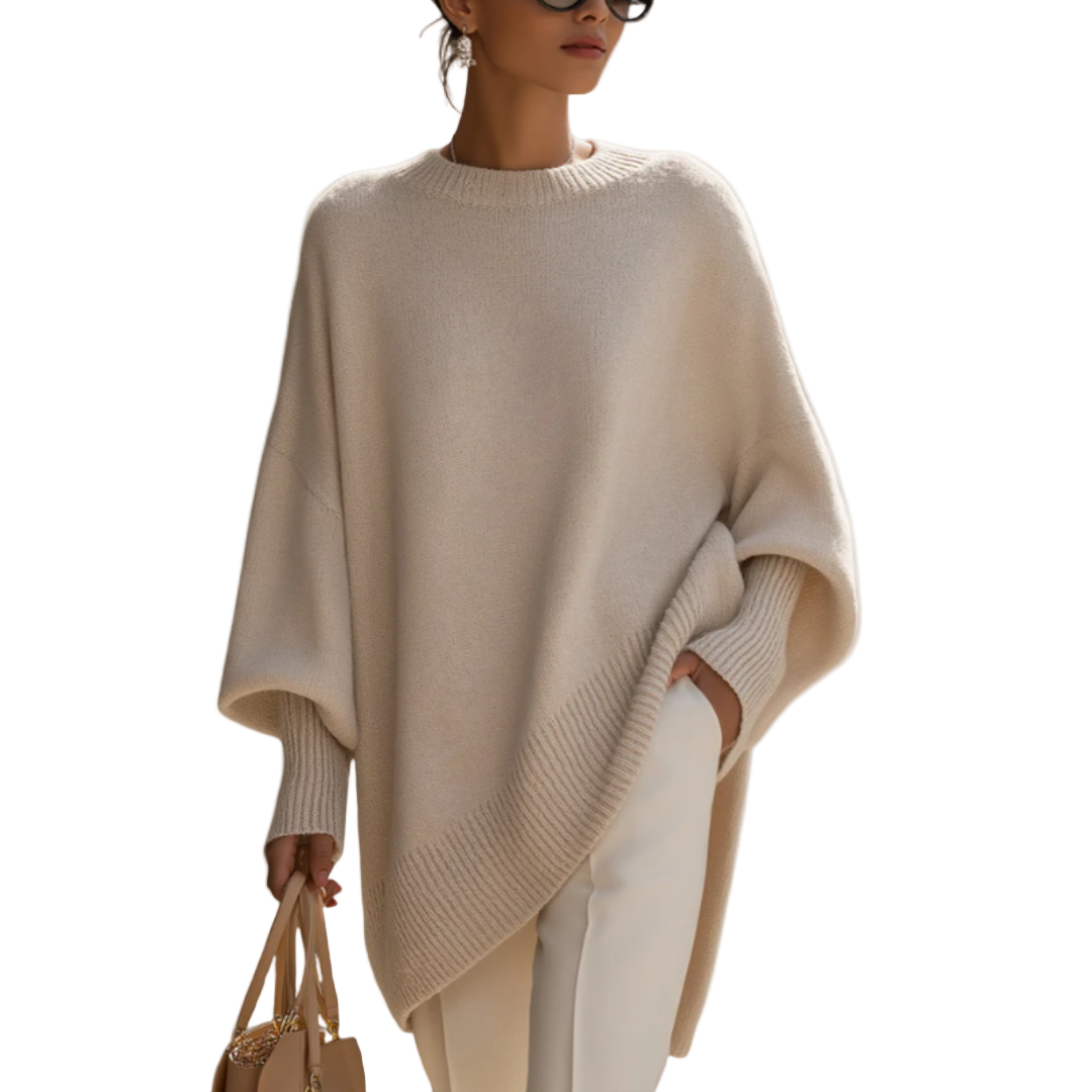Livia™ | Oversize-Poncho-Pullover