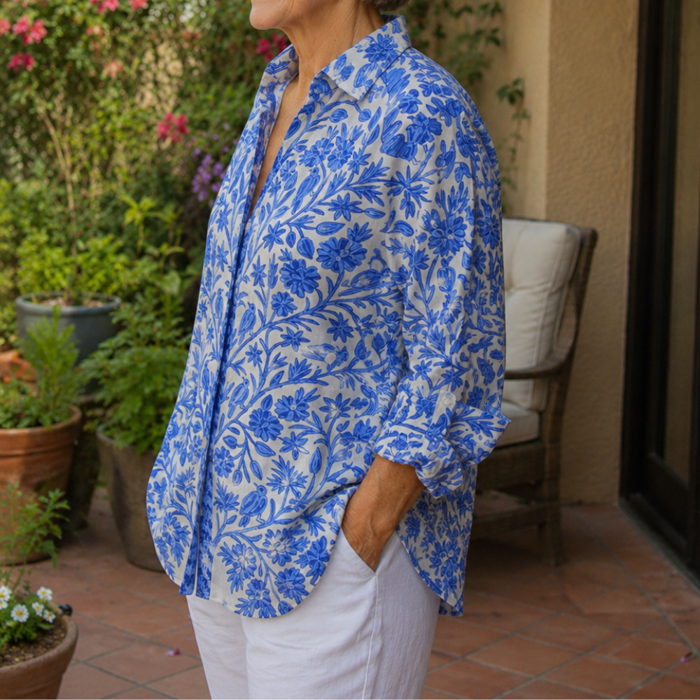 Fiona ™| Spring Garden Blouse