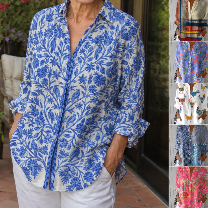 Fiona ™| Spring Garden Blouse