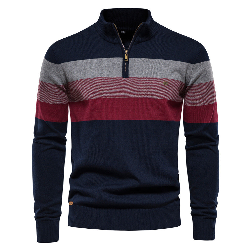 Benjamin™| Cotton Half-Zip Sweater