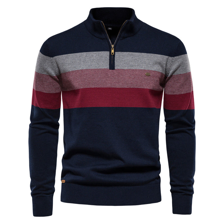 Benjamin™| Cotton Half-Zip Sweater
