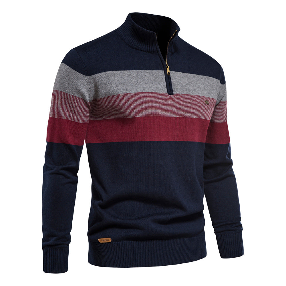 Benjamin™| Cotton Half-Zip Sweater