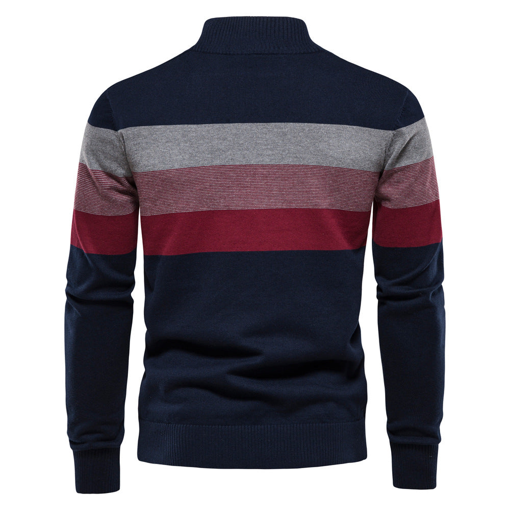 Benjamin™| Cotton Half-Zip Sweater