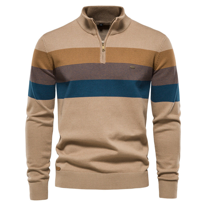 Benjamin™| Cotton Half-Zip Sweater