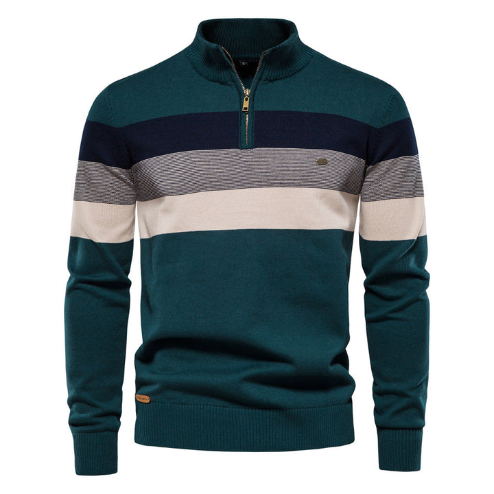 Benjamin™| Cotton Half-Zip Sweater