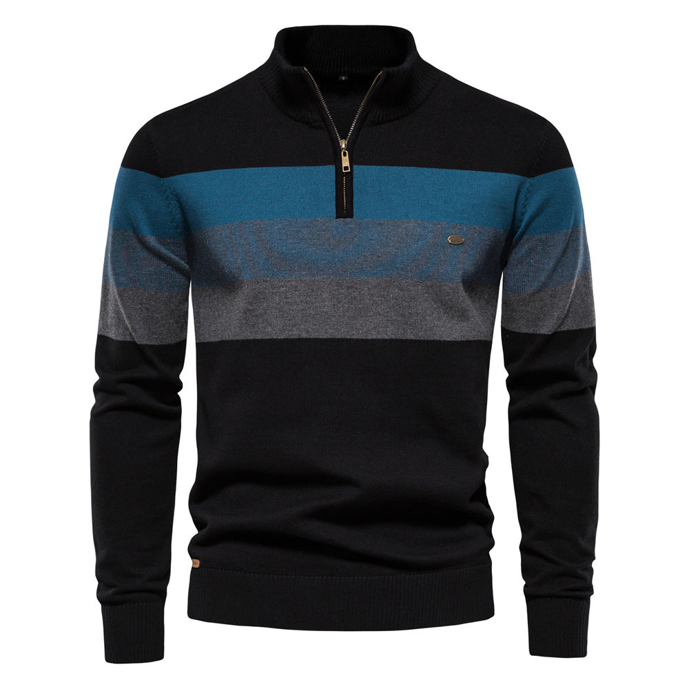 Benjamin™| Cotton Half-Zip Sweater
