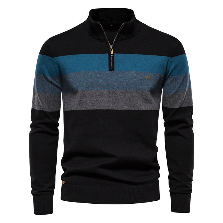 Benjamin™| Cotton Half-Zip Sweater