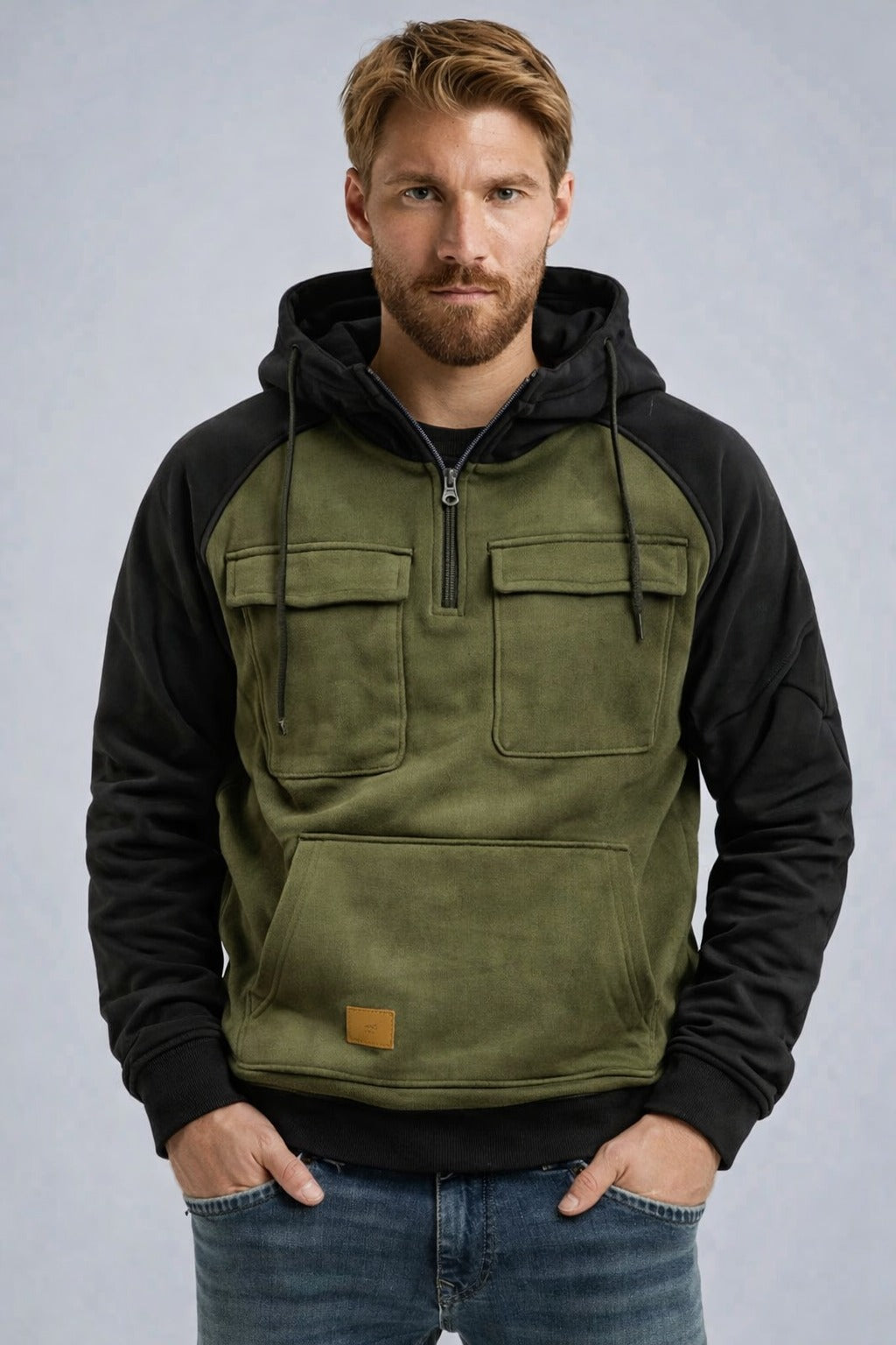 Albert™ | Two-Tone Utility Hoodie