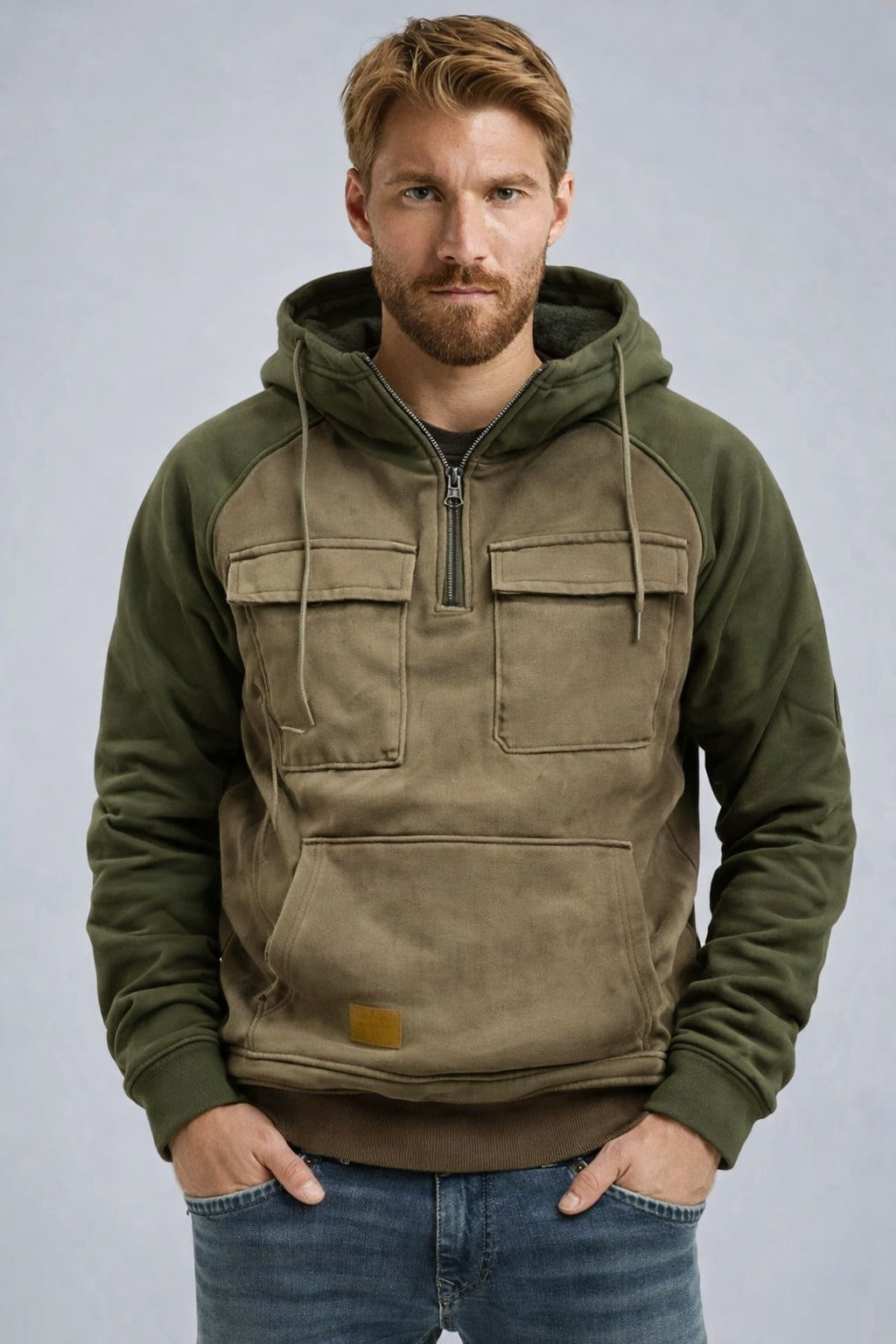 Albert™ | Two-Tone Utility Hoodie
