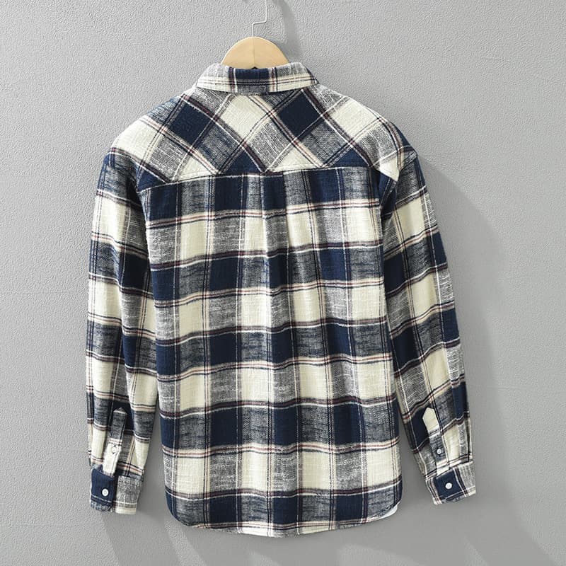 Natan™| Plaid Cotton Shirt