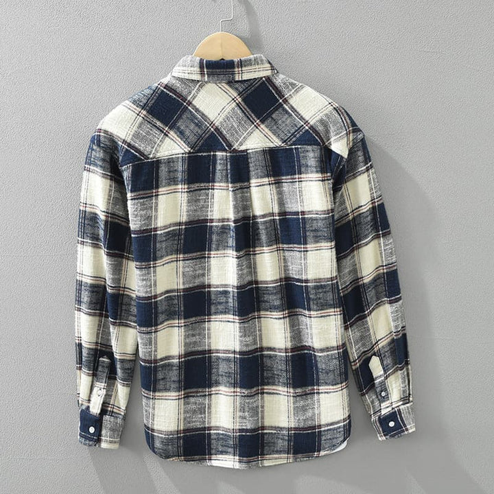 Natan™| Plaid Cotton Shirt