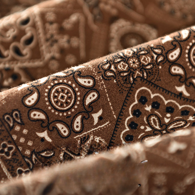 Todd™ | Vintage Paisley Button-Up Shirt