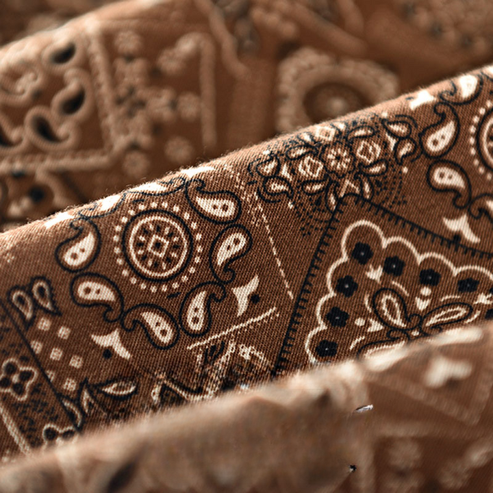 Todd™ | Vintage Paisley Button-Up Shirt