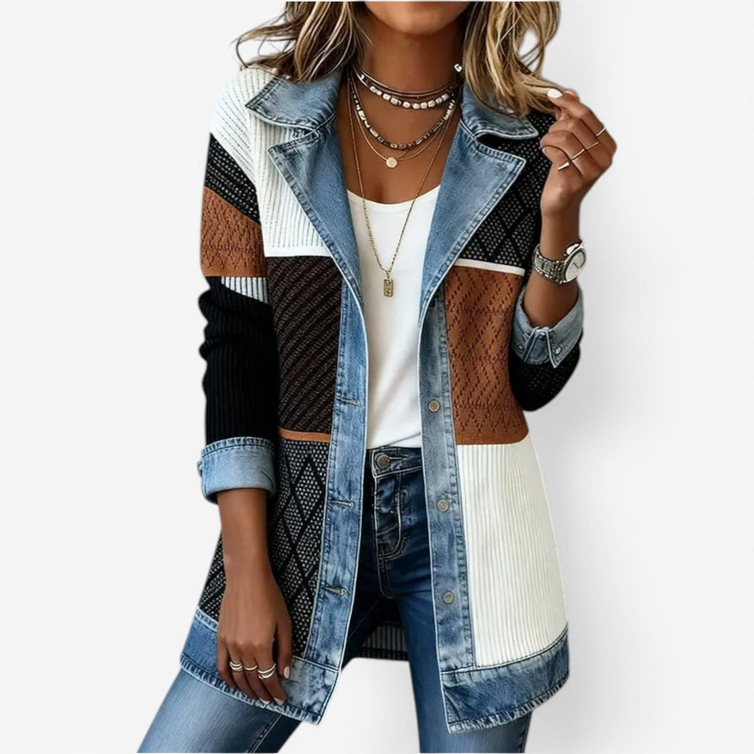 Sylvie™ | Indigo Knit Jacket
