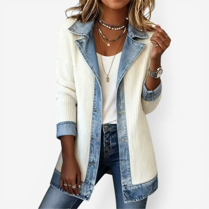 Sylvie™ | Indigo Knit Jacket