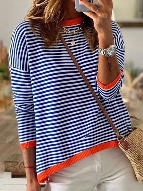 Sophie™ | Striped Long Sleeve Top
