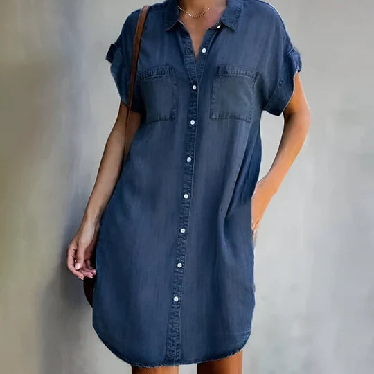 Everly™|Denim Dress