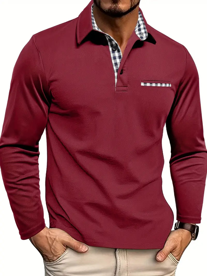 Oscar™ | Long Sleeve Polo Shirt